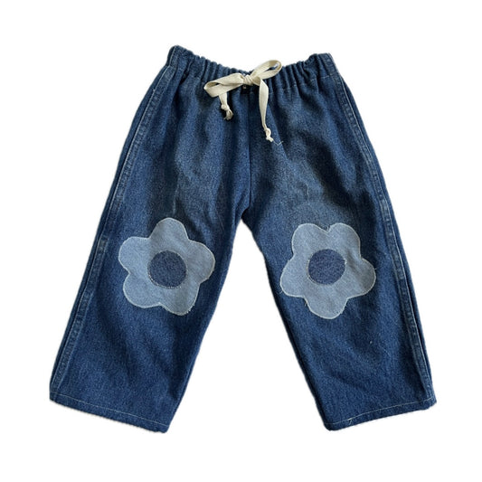 Daisy patch jeans - 3t