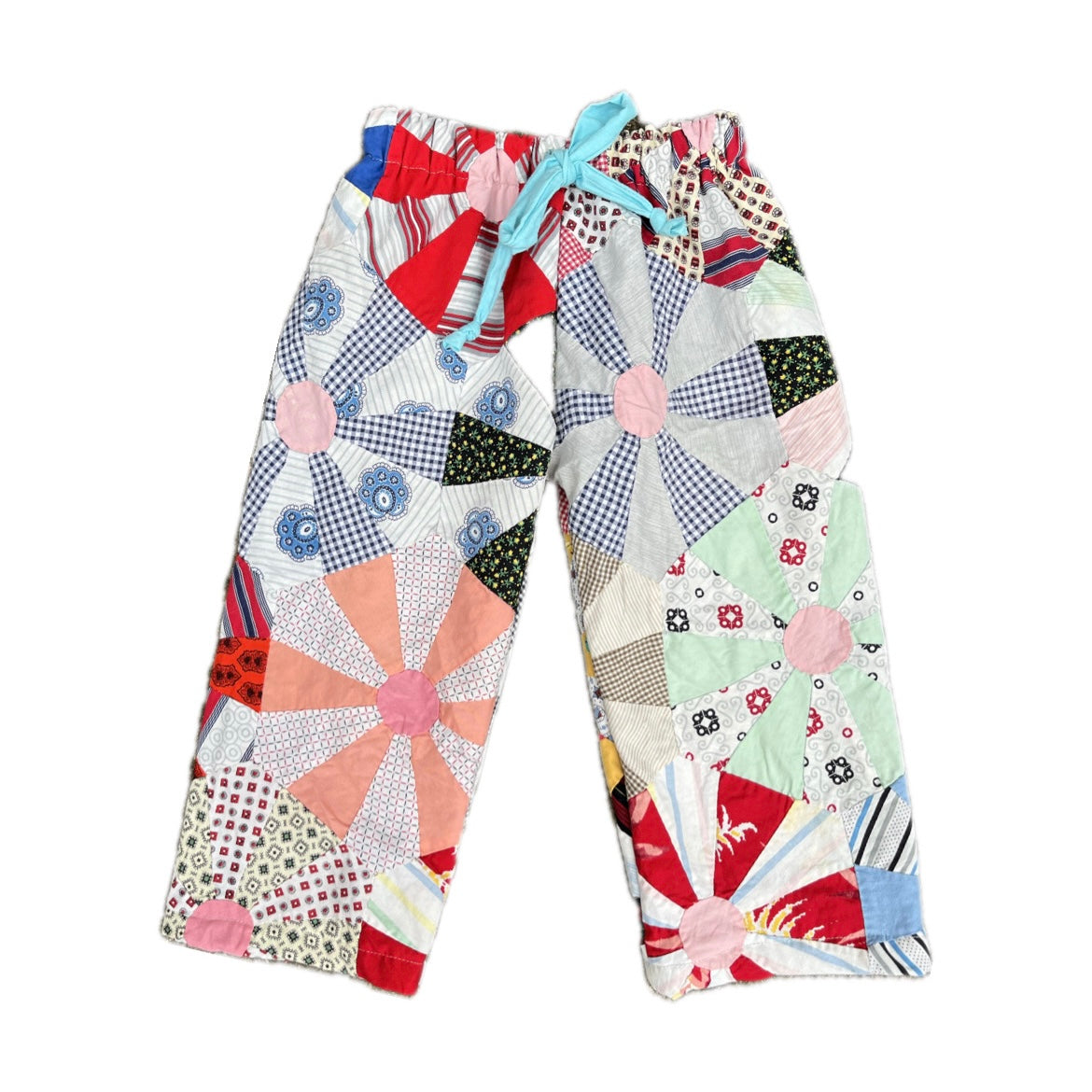 Pinwheel quilt top pants - 3T