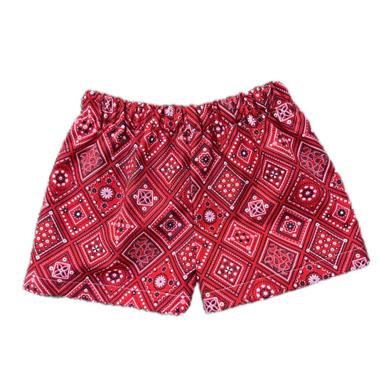 Bandana shorties - made to order