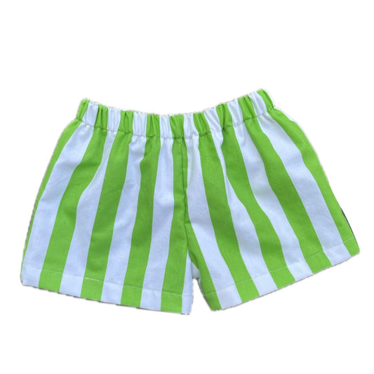 Green cabana shorties - made to order