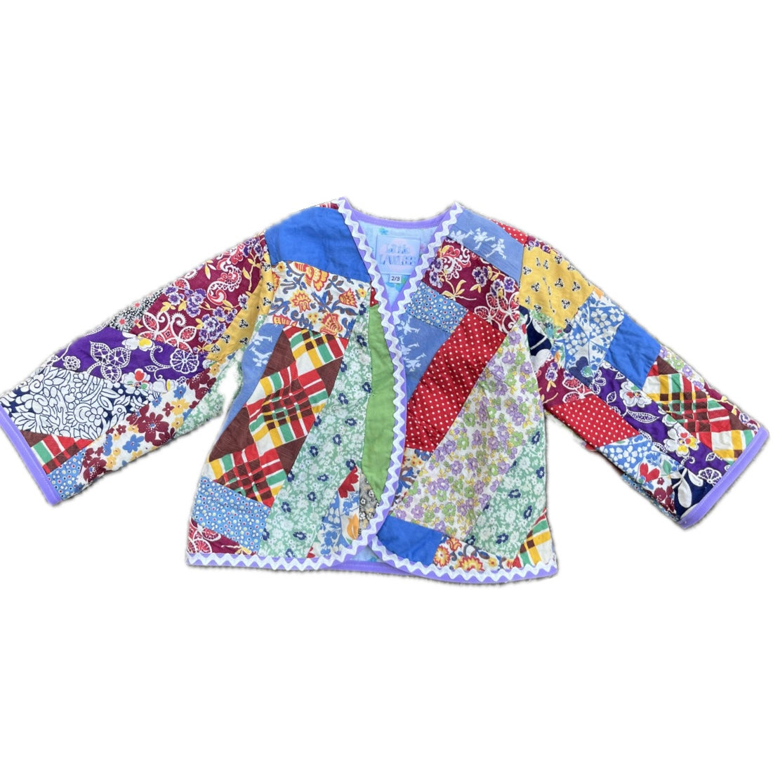 Crazy quilt jacket - 2/3