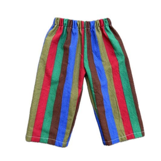 Fall stripe pants - made to order 2t