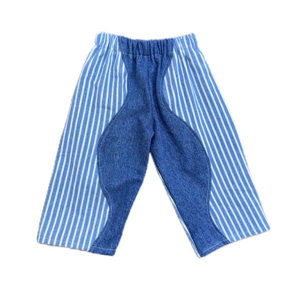 Light stripe wave jeans - 18/24m