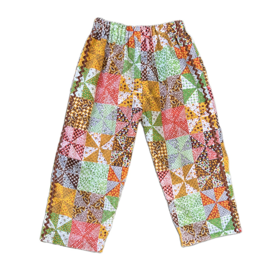 Pinwheel ric rac pants - 4y