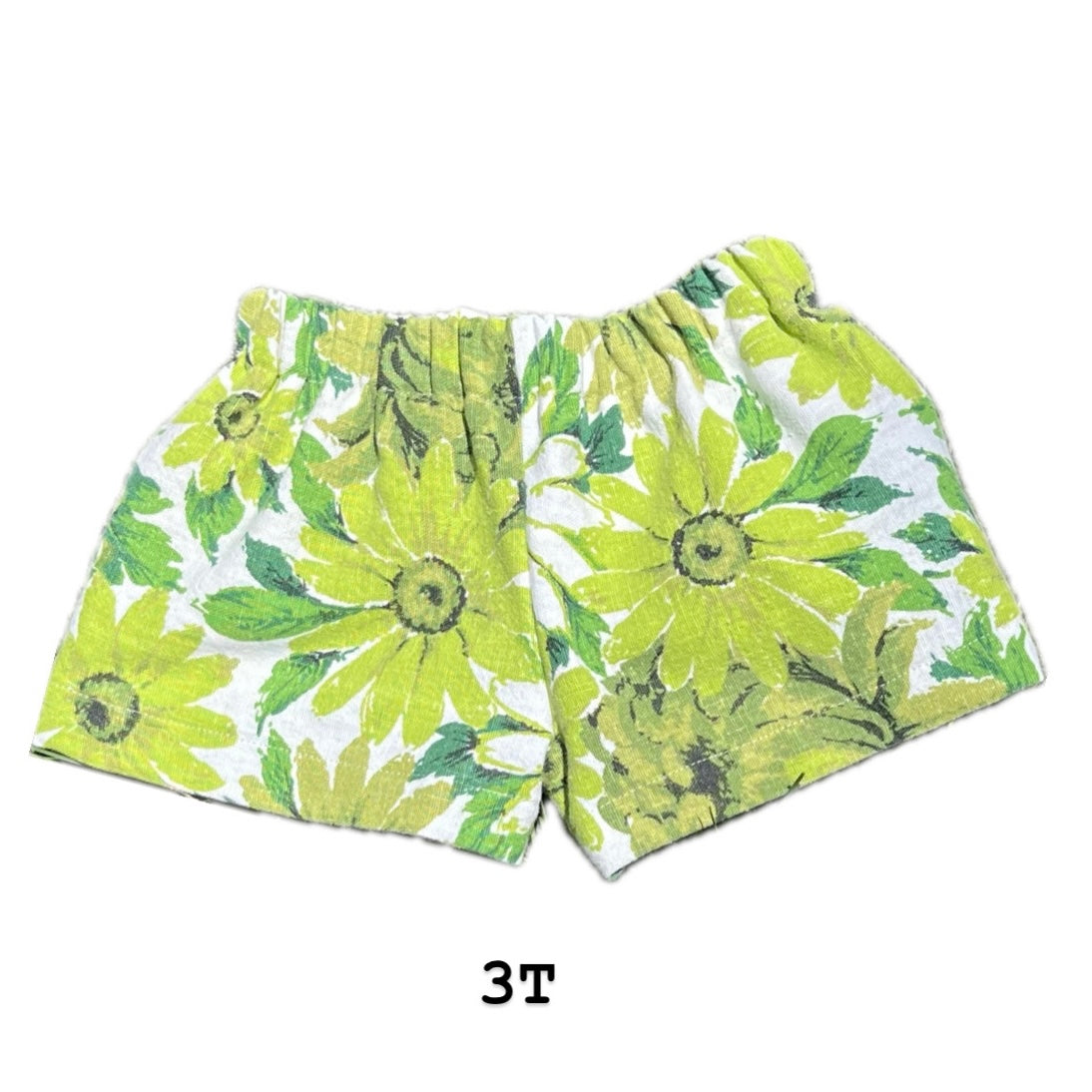 Linen floral shorties - made to order